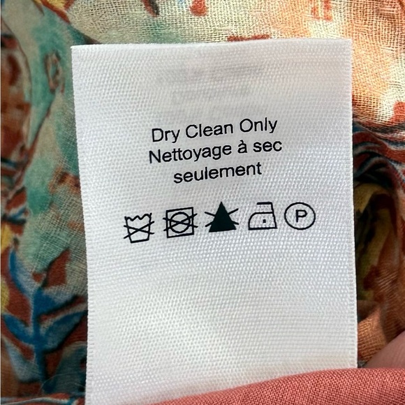 Veronica Beard Lindsay Ruched Floral Print Mini Skirt Ruffle Hem Cotton Sz 6 - Picture 9 of 12